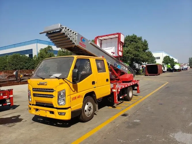 西峡附近云梯车出租 砂石搬运